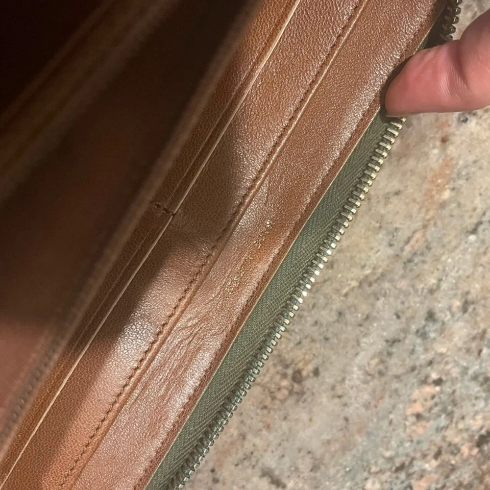 CHANEL Emerald Green Large wallet